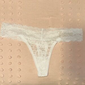 Juicy Couture White Lace Panties